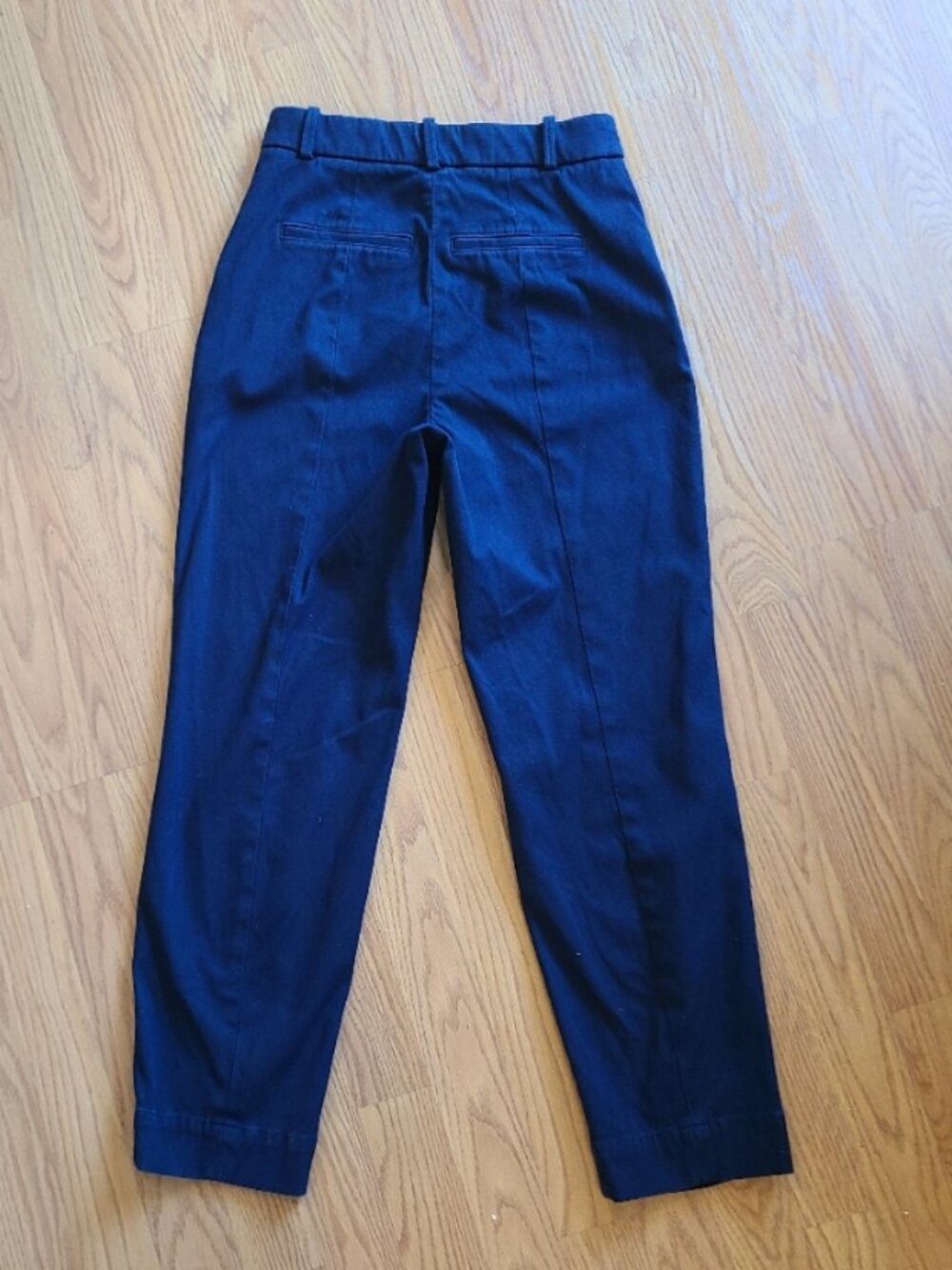 SPANXSuperSmooth Stretch Twill Slim Straight Pant Ankle Chinos Preppy sz S - Picture 4 of 7